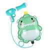 Children Backpack Water Shooting Toy Pull Out Plastic 2000ML Cartoon Backpack Water Gunfor Outdoor