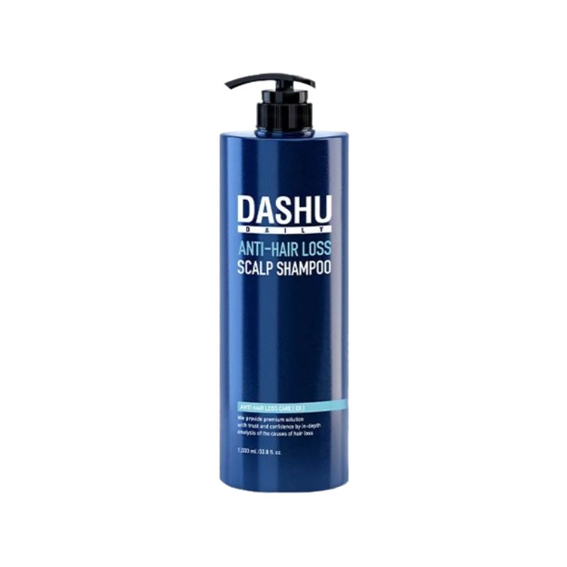 DASHU Daily Herbal Scalp Gold Shampoo EX 1000 мл