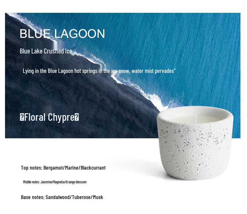 Ya Feng Rock Whisper Scented Candle & Diffuser Gift Set - Long-lasting Essential Oil Fragrance for Home