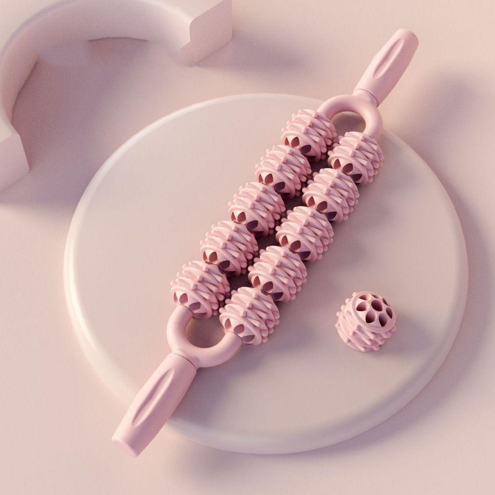 Multifunction Roller Ball Massage Stick Fitness Fascia Stick Portable Yoga Massage Stick  Forearms