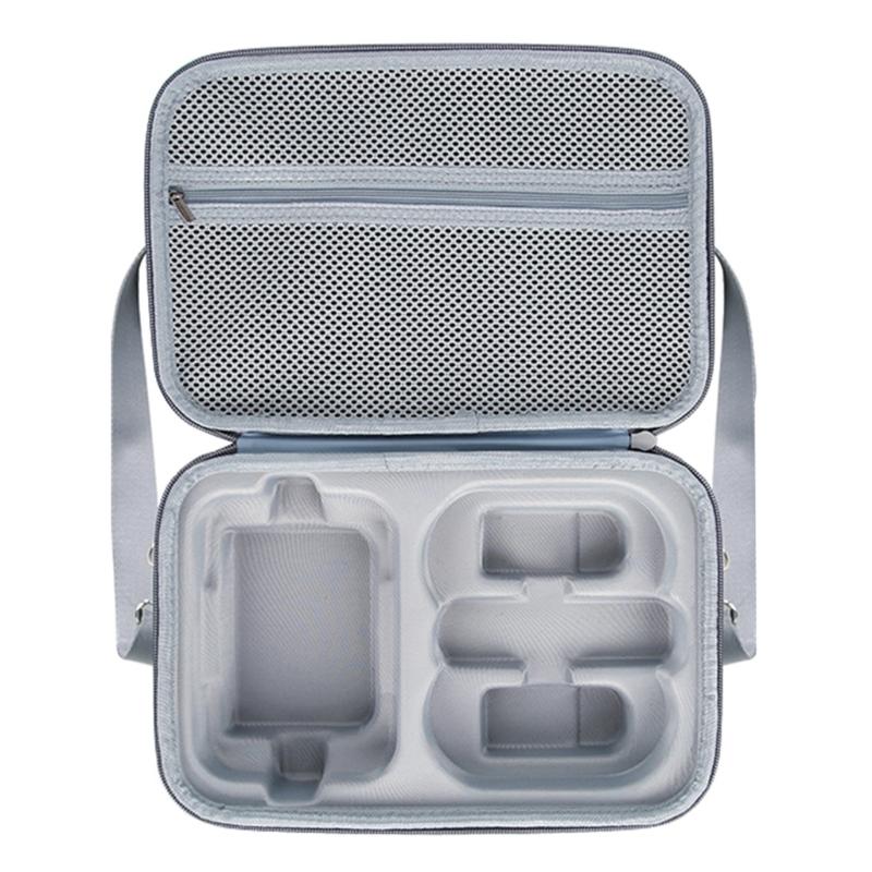 Protective Travel Case for Drones Fly More Combo, Waterproof PU Storage with Portable
