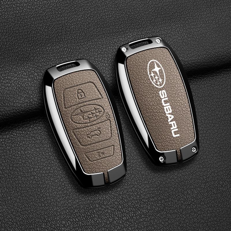Subaru Key Case: Full Coverage Protective Shell for Forester, Outback, BRZ, Legacy, XV with Metal Buckle