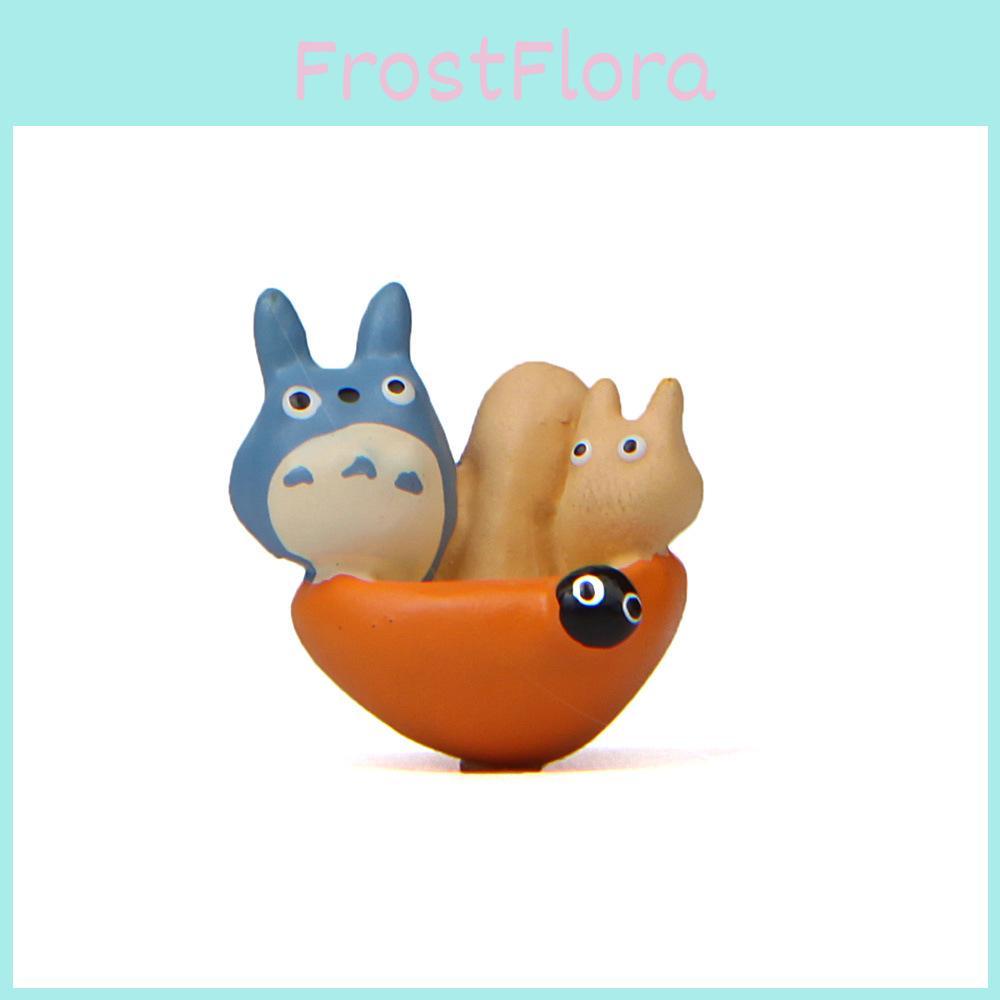 Cartoon Neighbor My Totoro Resin Garden Decor With Mushroom Figurine Gift For