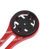 Aluminum Alloy Bike Computer Mount Adjustable Angle Integrated Handlebar Bracket For Road Mountain Bike Riding
