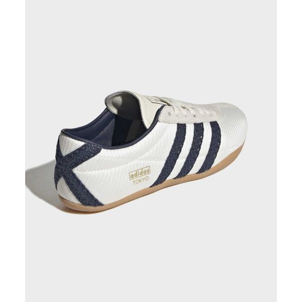 adidas Originals Τόκιο Δέρμα Άνετα Ευέλικτα Χαμηλά Αθλητικά Παπούτσια Casual Γυναικείο sneaker Εκρού KJ7534