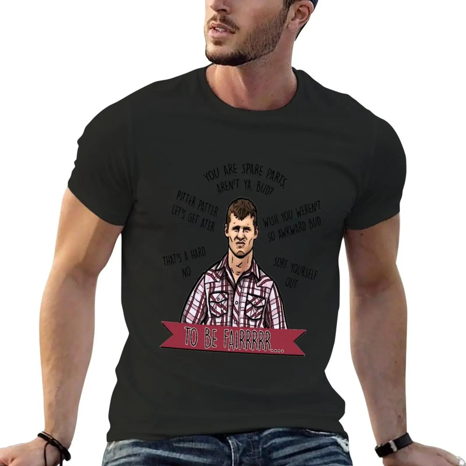 

Stewart Letterkenny You Are Spare Parts Bud White t shirt TShirt customizeds mens graphic tshirts funny 4XL