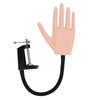 Manicure Practice Hand Model Nail Maniquin Hand Removable Fingers Artificial Hand with Bracket for Beginner