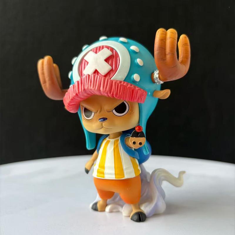 

Anime One Piece Tony Tony Chopper Kawaii Anime Figure Model Ornament Collectible Toys Boys Kids Birthday Gifts