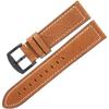 Lychee Pattern Strap Vintage 20Mm /22Mm/Leather For Huawei Smartwatches