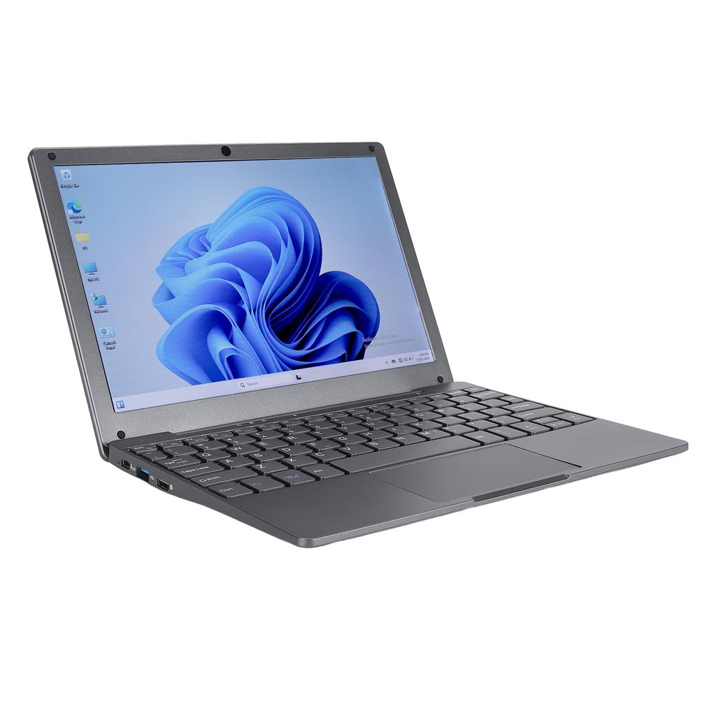 10.1 Inch Mini Laptop 8GB RAM 128GB SSD 800X1280 Resolution 0.3MP Camera Portable Laptop for Windows 11