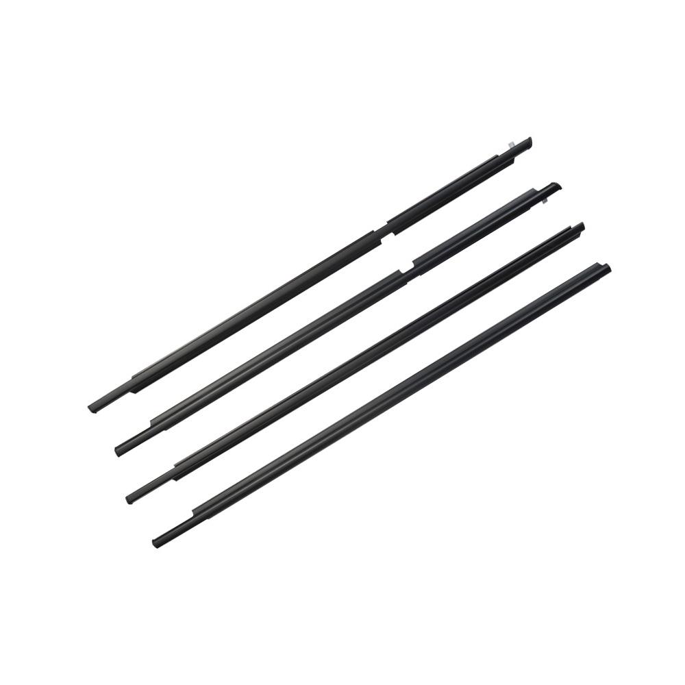 4-Piece Sealed Window Trim for Toyota 4Runner (2003-2009) Models, Part Numbers: 68161-35060, 68162.