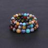 New Classic Eight Planet Bracelets Men 8mm 10mm 12mm Grade A Natural Stone Beaded Braclet Handmade Weaven String Chakra Braslet