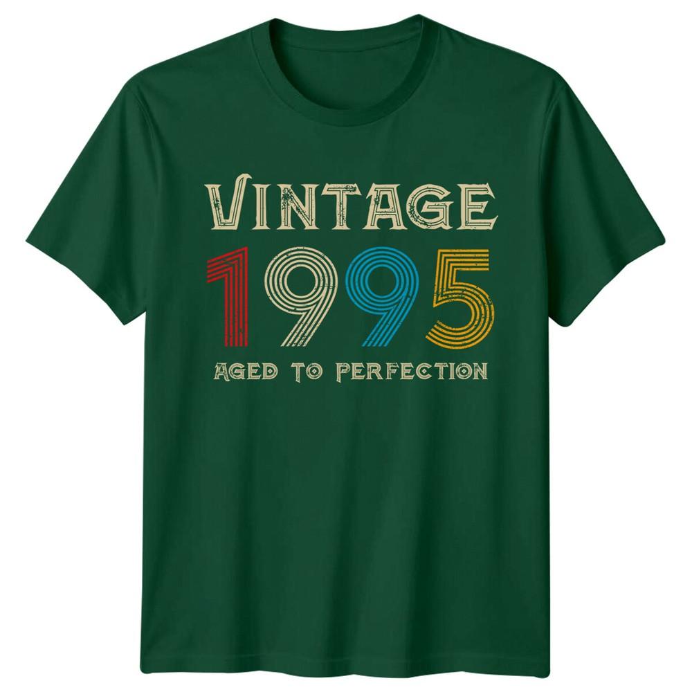 Vintage 1995 Aged To Perfection Unisexs TShirt 31st Birthday Gift S