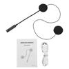 MT02 Wireless Motorcycle Helmet Headset BT5.1 Helmet Headphone Motor Helmet Earphone with