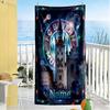Bayern Munich Galaxy Crest Customized Name Beach Towel Soft Durable Quick-Dry Portable for SwimmingBeachCamping Travel Beach AccessoriesGym