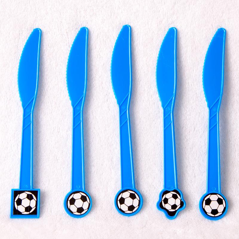 Football-Themed Birthday Party Decoration & Tableware Set