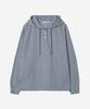 Dev:10 Waffle Henley Neck Hoodie_Melange Gray