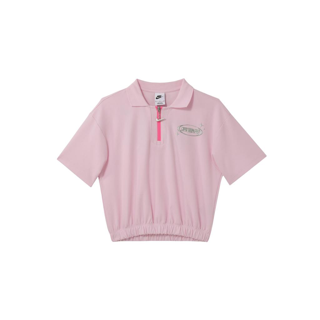 Nike Sportswear Polo Shirt Women's Foam Pink FN3707-612