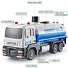 Simulation Fire Truck Ladder Truck Sprinkler Truck Sanitation Truck Alloy Engineering Vehicle Children's Car Model Toy