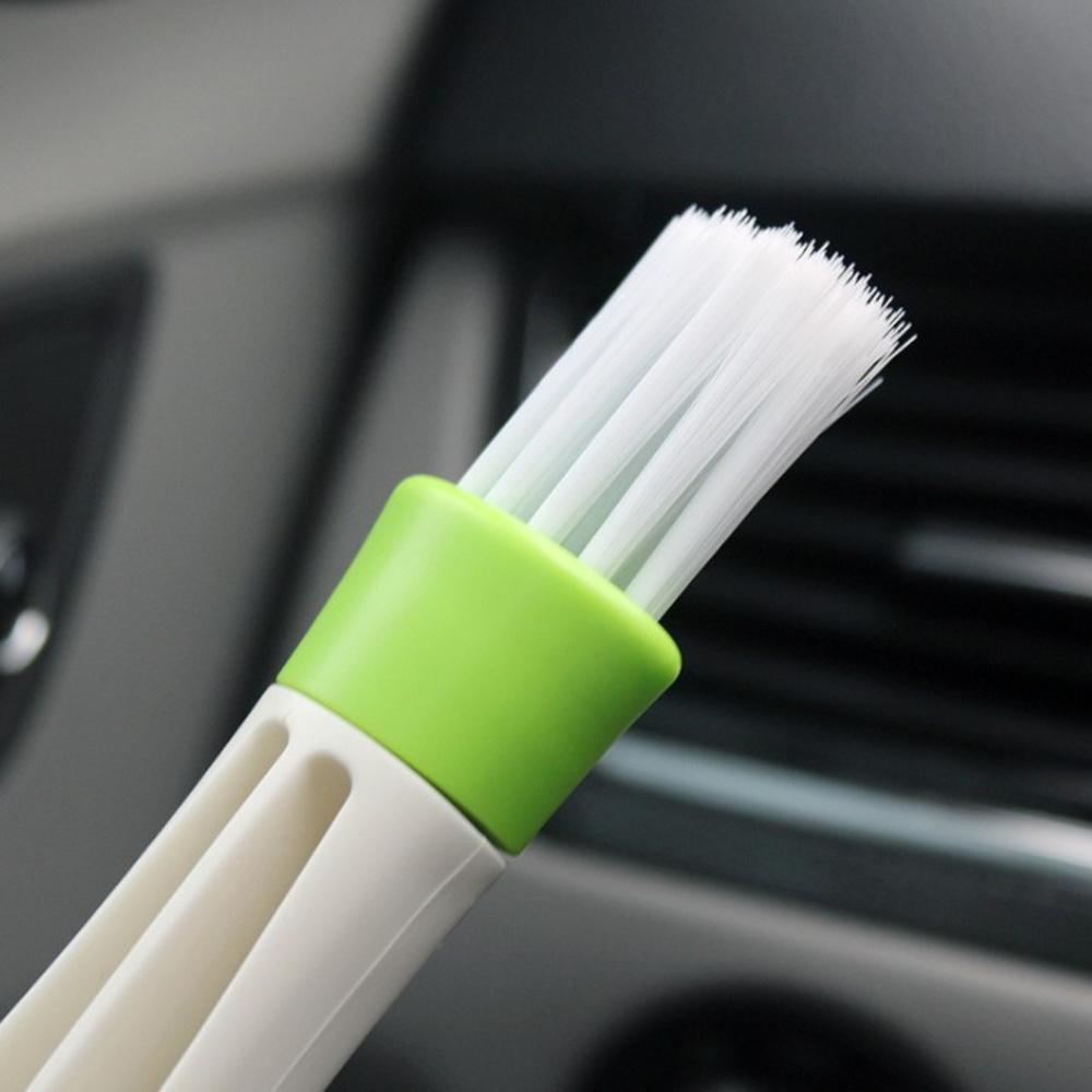 Plastic Car Brush Cleaning Tool Auto Air Conditioner Vent Blinds Cleaner