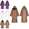 Premium Quality Star Wars Jedi Warrior Hooded Cloak Cape Robe For Cosplay Events