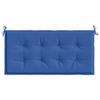 Garden Bench Cushion Royal Blue 100 x 50 x 3 cm Oxford Fabric