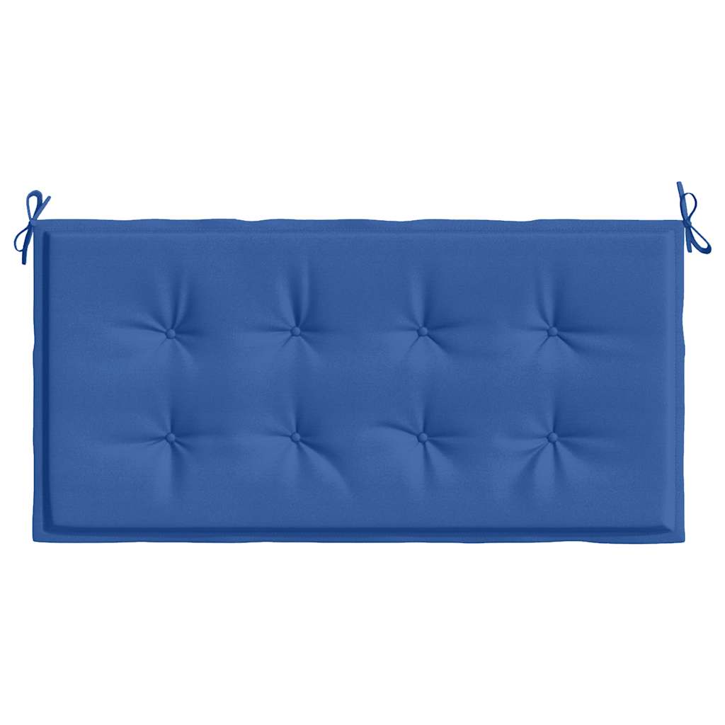 Garden Bench Cushion Royal Blue 100 x 50 x 3 cm Oxford Fabric
