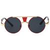 Fashion Vintage Round Sunglasses Retro Luxury Design Men'S Shades Double Bridge Casual Decor Sun Glasses For Women & Men