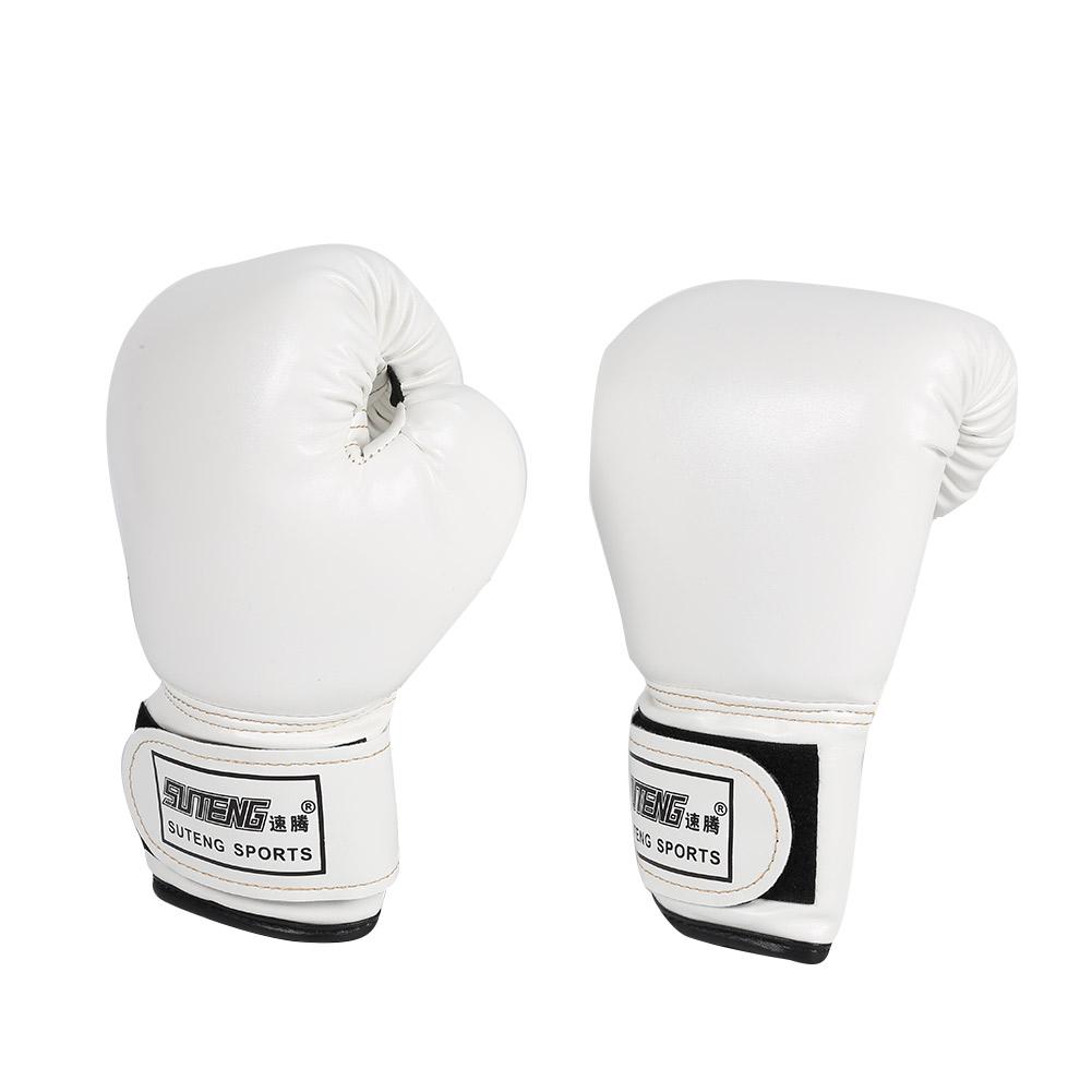 Kids Boxing Gloves Junior Mitts Bag Children Gel Pad Glove PU Boxing Gloves Boxing Training Gloves Kids Sparring Punching Gloves 7