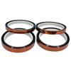High-Temperature Gold Finger Brown Tape - Lithium Battery Insulation & Anti-static Small Core Tube