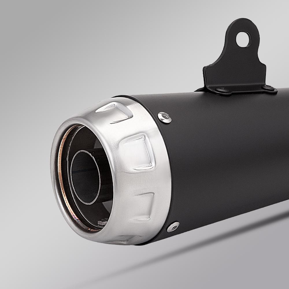 51/60mm Motorcycle Exhaust Muffler for ZX6R ZX4R, MT07, FZ25, NMAX, GY125, Z650, GSX8S, XL750,AW30 Escape Muffler with Db