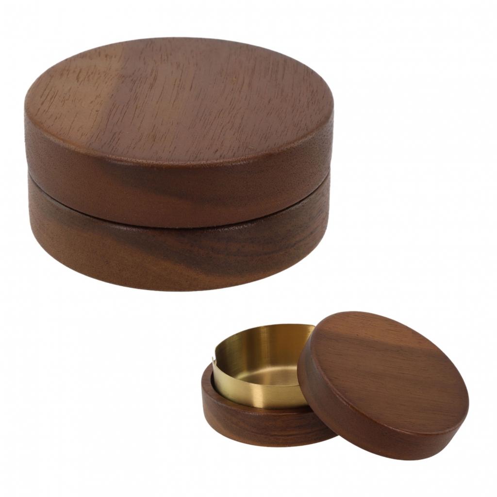 Spacious Wooden Tray with Detachable Stainless Steel Liner