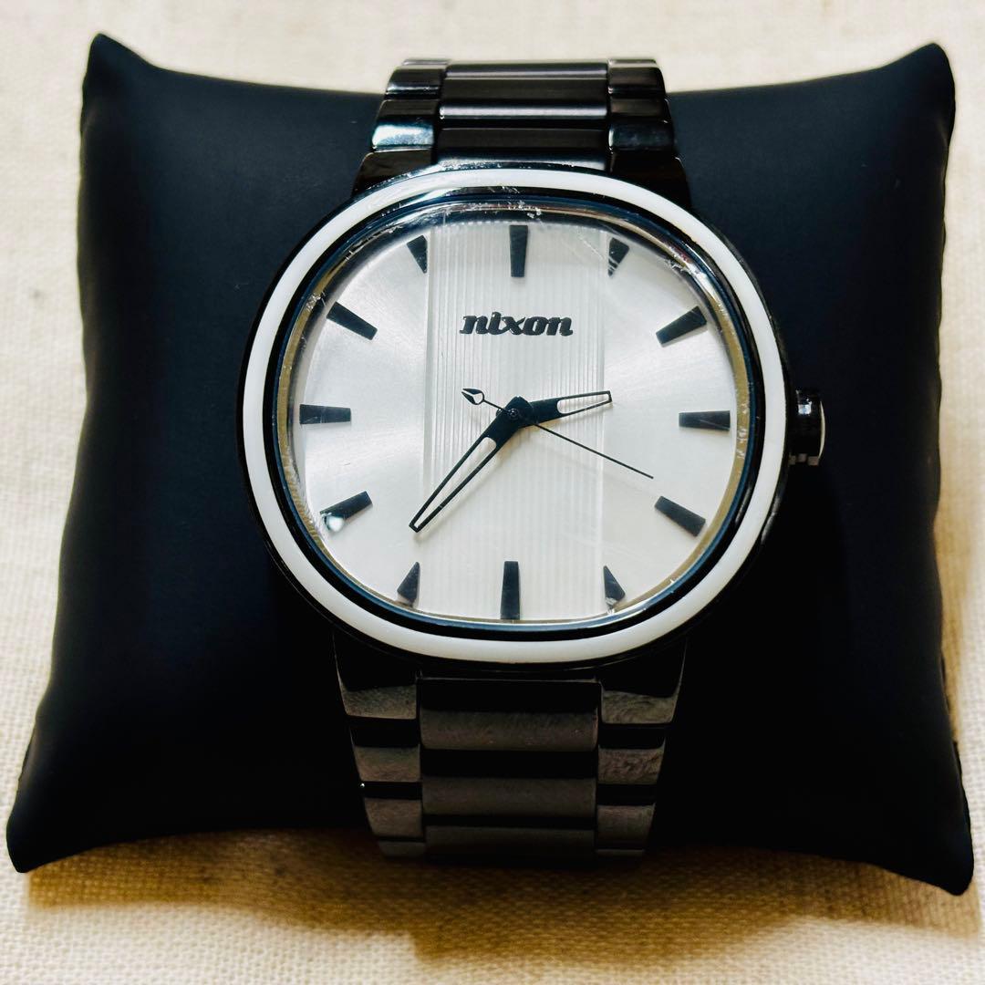 Used [New battery replacement] NIXON Men s watch operation confirmed