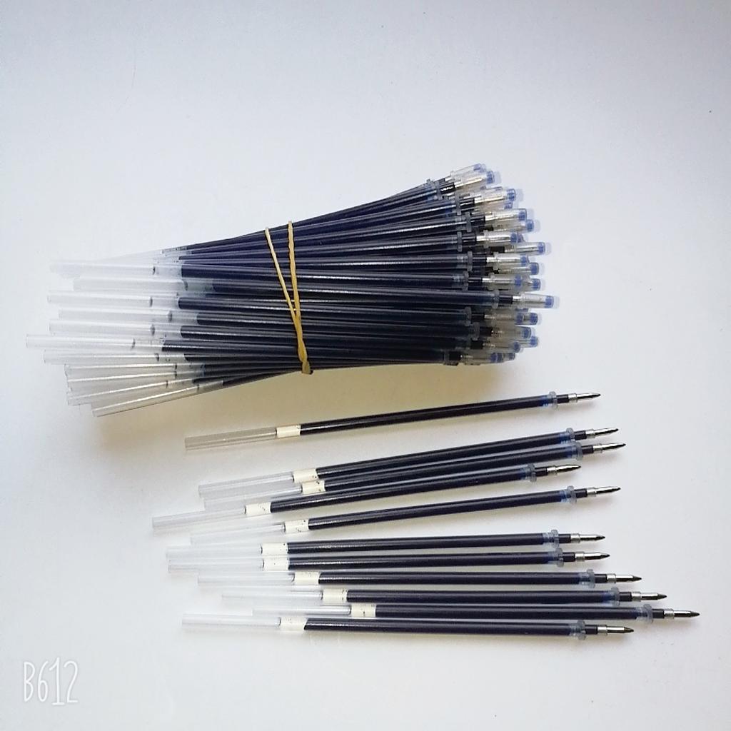 0.5mm 20pcs/set Gel Pen Refill Office Signature Rods Red Blue Black Ink Office School Stationery Writing Supplies Handles Needle