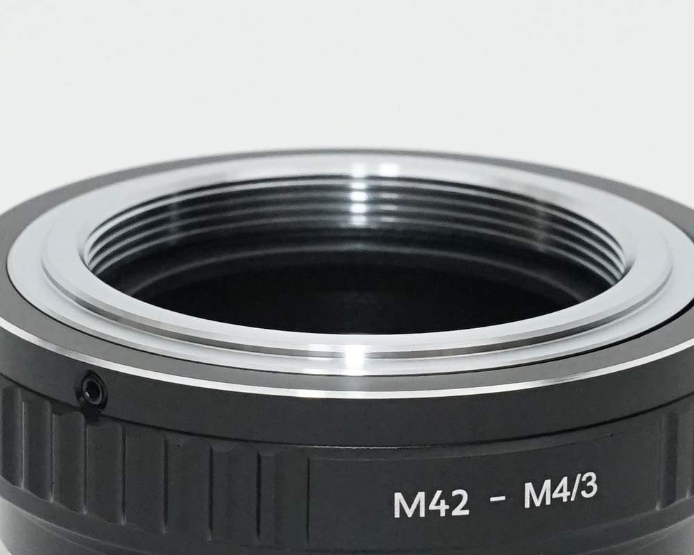CONCEPT M42 Lens to Micro Four Thirds Mount Adapter with Lens Cloth K&F m4/3 m42-m43 (KFM43)