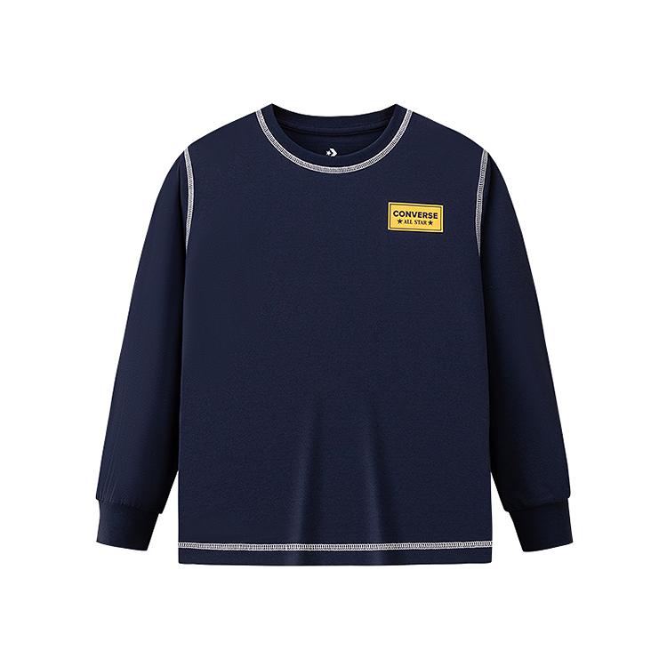 Converse Kids T Shirts Crew Neck Thin CV2612833 (4)110/52