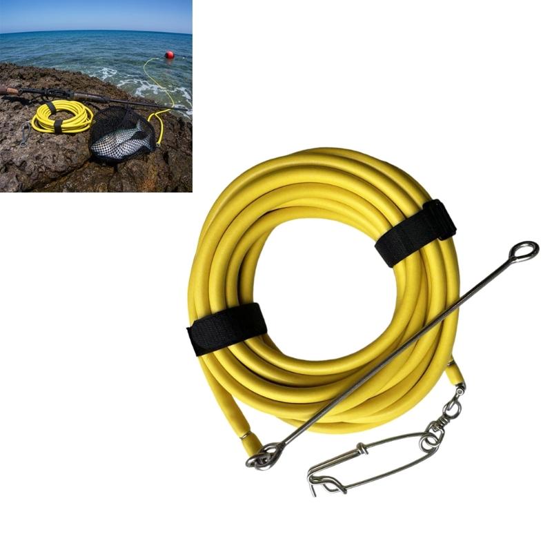 Floating Fishing Line Foam Rubber Tube Stainless Steel Spear Tip High Strength Rope Waterproof Design For Spearfishing