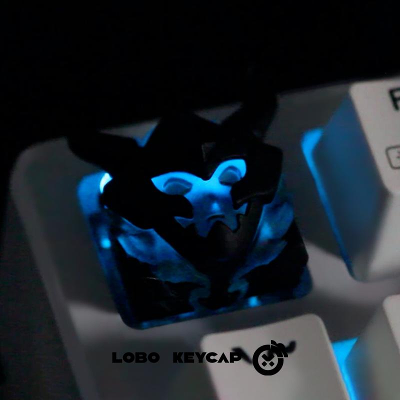 Solo Leveling Comic-Serie Mechanische Tastatur Austauschbare Esc-Tastenkappe Harzmaterial Peripheres Lustiges Geschenk Für Kinder