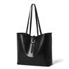Genuine Leather Large Capacity Tote - Luxury Casual Shoulder Bag for Women & Mothers