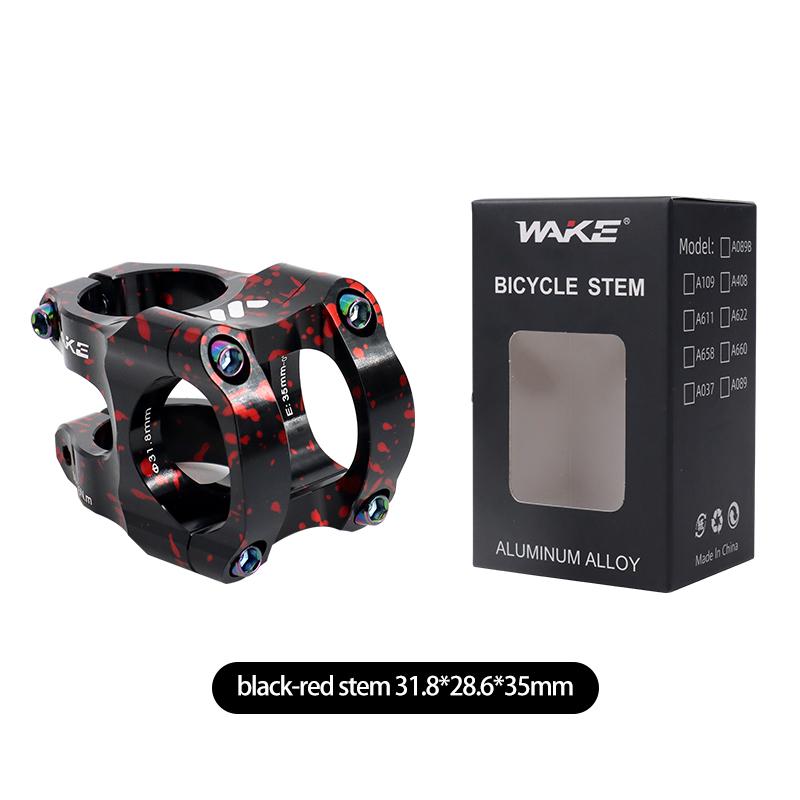 Вынос Wake Mtb Power Stem Шоссейный Велосипед Горный Велосипед Короткий Мощный Вынос 31.8мм 35мм Шоссейный Руль Стол Регулируемый Вынос Подъемник Велоспорт