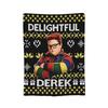 Восхитительные пледы Derek Фланелевые легкие пледы для кровати спальни одеяло