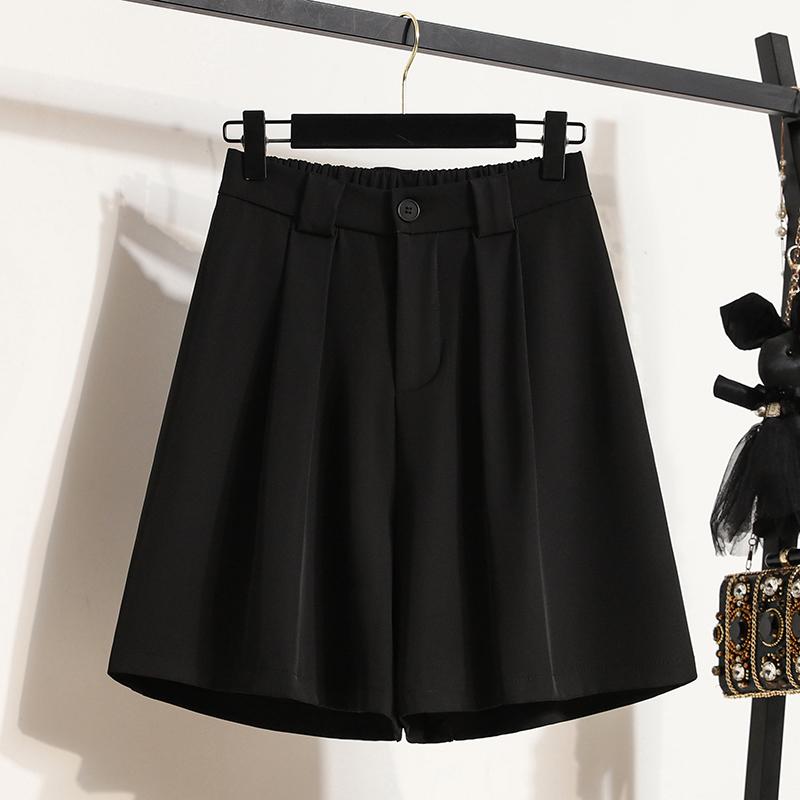 DIMANAF 2022 Plus Size letnie spodenki spodnie wysokiej talii damskie luźne dorywczo kobiece spodnie typu casual spodnie podstawowe spodnie 5XL