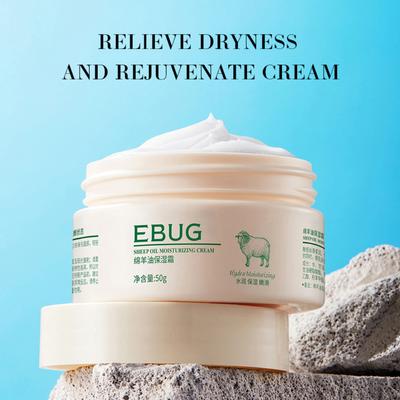 50g Lanolin Sheep Oil Face Cream Whitening Anti-Aging Anti-Wrinkle Moisturizing Nourish Lift Firming Winter Skin Care