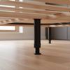 Adjustable Bed Frame Leg Easy Installation Bed Slat Center Support Telescopic Furniture Foot Sturdy Duty Non-Slip Base