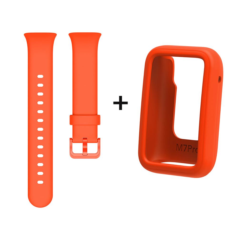 

Силиконовый чехол для часов + ремешок для Xiaomi Mi Band 7 Pro Аксессуары для браслета For Mi Band 7 Pro