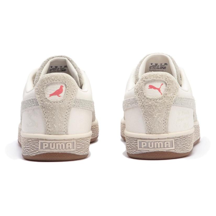 Puma Jeff Staple x Suede 2 Year of the Dragon Unisex Sneakers Cream Warm-White Alpine-Snow 396254-01