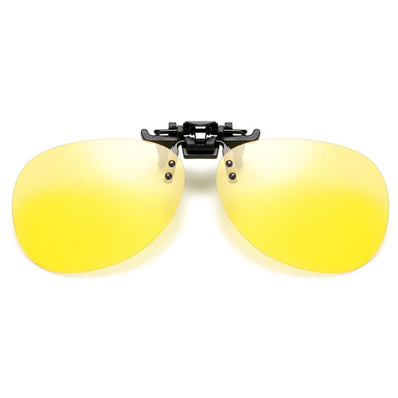 Lunettes de soleil à clip polarisées Crapaud Clip Lunettes de myopie Clip Lunettes de vision nocturne Clip Clip externe