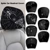 2PCS Exaggerated Car Pillowcase Cool Decorations Car Seat Headcover  Gift for Car Lover