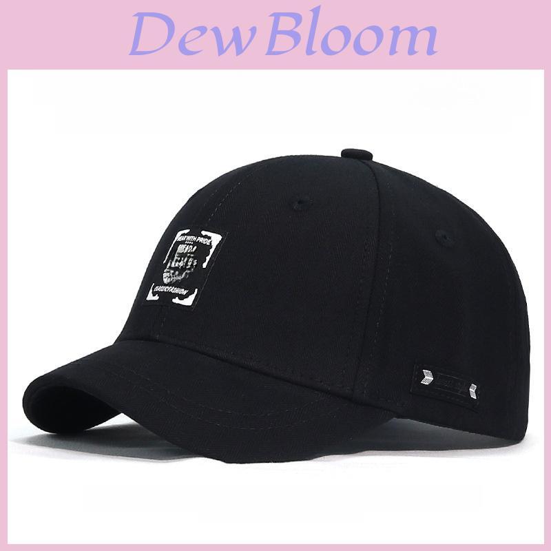 Cotton Letter Embroidery Baseball Cap With Short Brim For Men And Women 2024 Spring Fashion