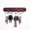 Key Holder Strong Magnetic Natural Beech Home Wall Decoration Key Organizer for Home